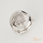 Sterling Silver North Star Charm Pin Holder